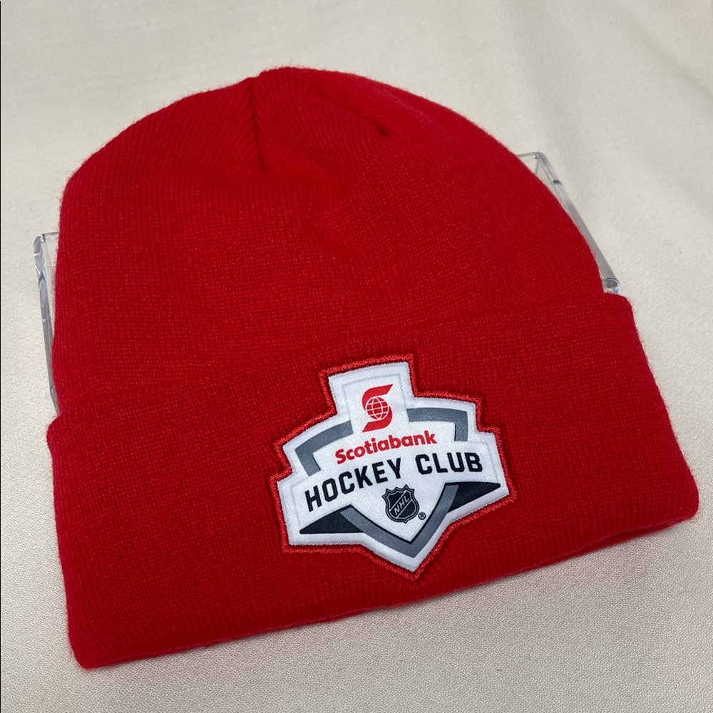 Red Hockey Club Beanie